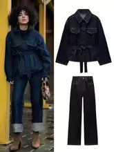 Denim Chic Set